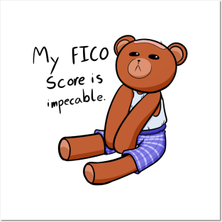 Impeccable FICO Score Posters and Art